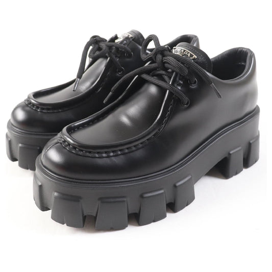 Prada Leather Lace-up Shoes
